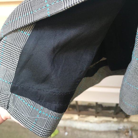 Anthropologie Floreat Doubly Adorned Plaid Dress - Picture 11 of 13